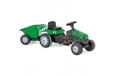 Active Pedal Tractor with trailer  PILSAN Green
