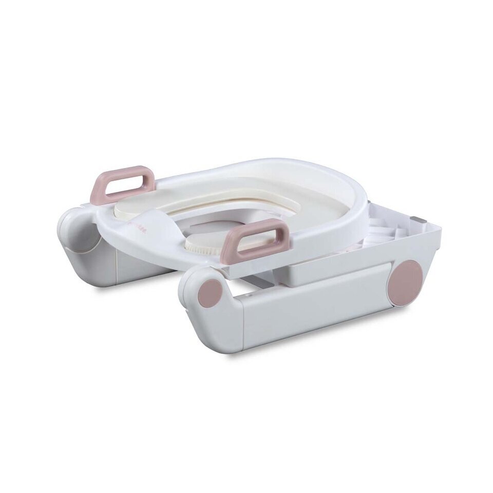 Tualeto sėdynė su laipteliu Baby Ladder Potty Pink 7