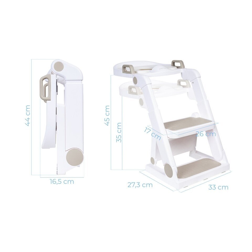 Tualeto sėdynė su laipteliu Baby Ladder Potty Pink 8