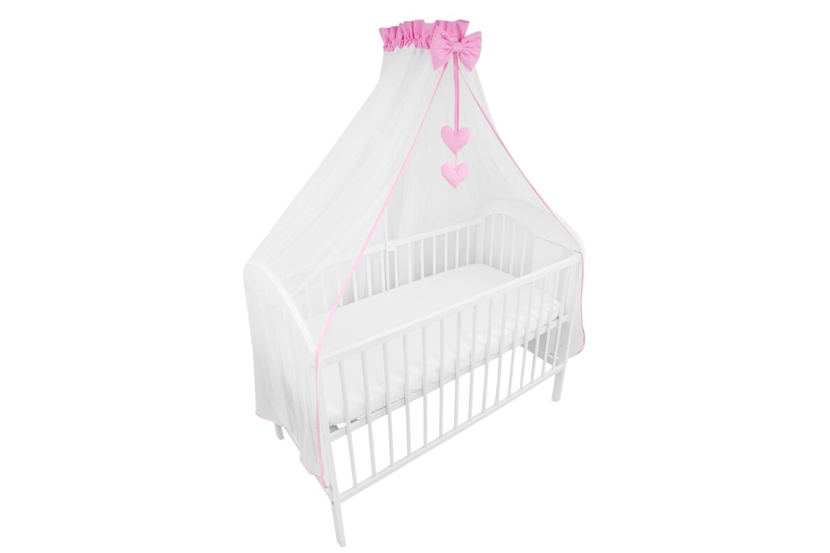 Tulle canopy for a baby crib D.Pink Tulle canopy for a baby crib D.Pink