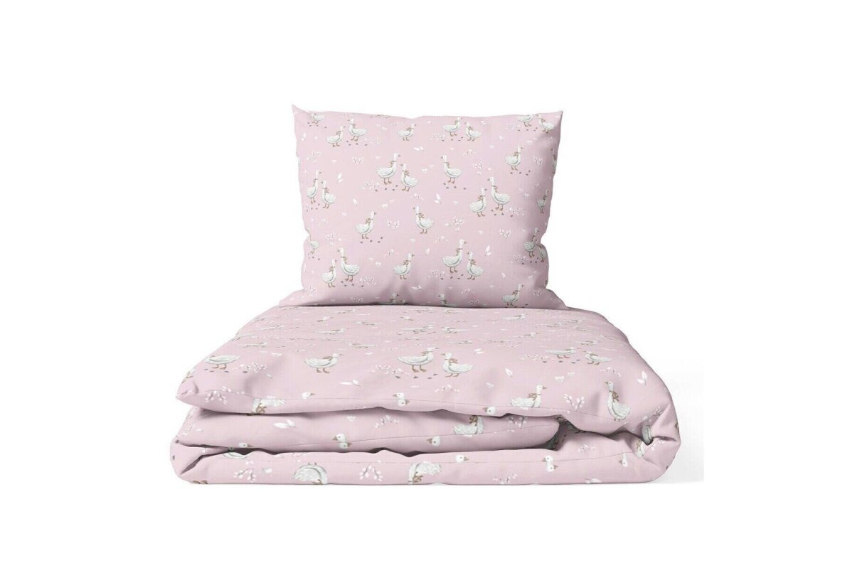 Bedding set 2 pcs Ankras GEESE ON PINK Bedding set 2 pcs Ankras GEESE ON PINK