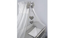 Tulle canopy for a baby crib Ankras GWIAZDOZBIOR