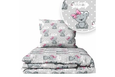 Bedding set 2 pcs Ankras IT'S A GIRL Bedding set 2 pcs Ankras IT'S A GIRL