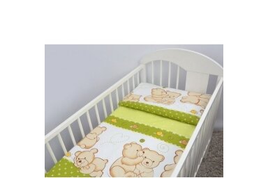 Bedding set 2 pcs Ankras PRZYJACIELE, Green Bedding set 2 pcs Ankras PRZYJACIELE, Green