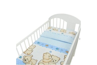 Bedding set 2 pcs Ankras PRZYJACIELE, Blue Bedding set 2 pcs Ankras PRZYJACIELE, Blue