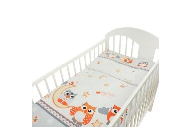 Bedding set 2 pcs Ankras SOWA, Grey Bedding set 2 pcs Ankras SOWA, Grey