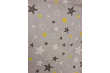 Bedding set 2 pcs Ankras STARS, Grey