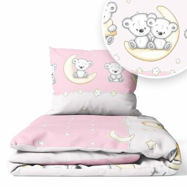 Užvalkaliukai 2 dalių Ankras LEON, Pink Užvalkaliukai 2 dalių Ankras LEON, Pink