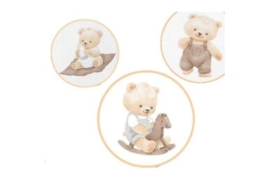Bedding set 2 pcs Ankras BABY BEARS 1
