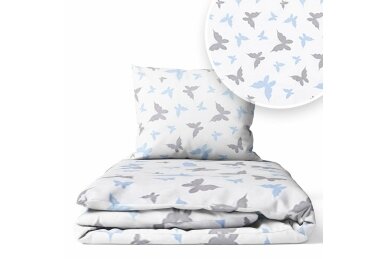 Bedding set 2 pcs Ankras BUTTERFLIES Blue Bedding set 2 pcs Ankras BUTTERFLIES Blue