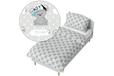 Bedding set 2 pcs Ankras IT' A BOY! Bedding set 2 pcs Ankras IT' A BOY!