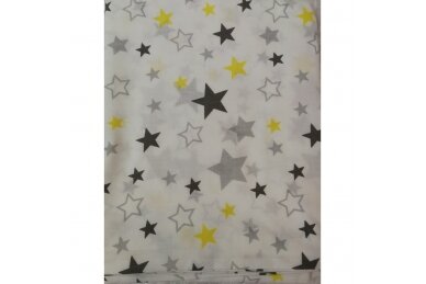 Bedding set 2 pcs Ankras STARS, Yellow 1