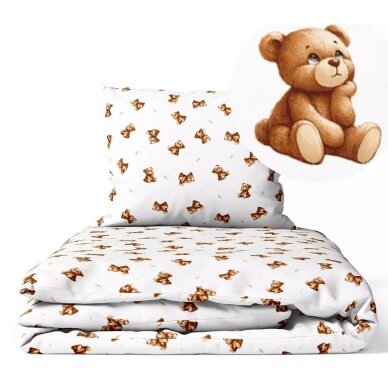 Комплект постели 2 частей Ankras THOUGHTFUL BEAR Комплект постели 2 частей Ankras THOUGHTFUL BEAR