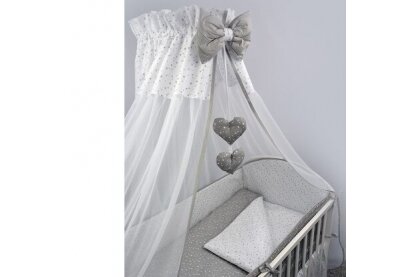 Tulle canopy for a baby crib Ankras GWIAZDOZBIOR Tulle canopy for a baby crib Ankras GWIAZDOZBIOR