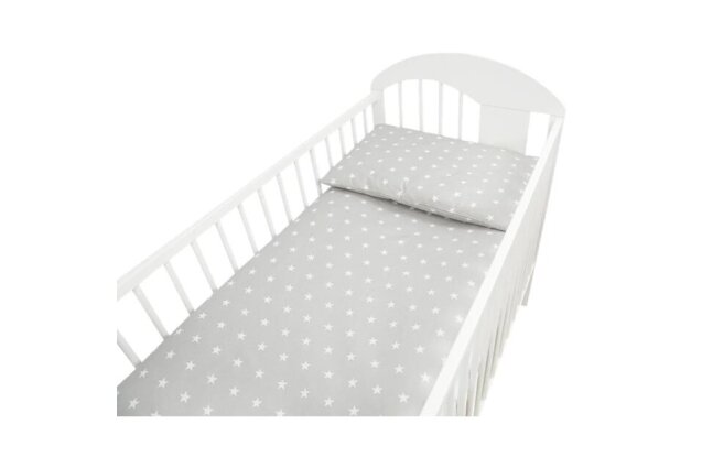 Bedding set 2 pcs Ankras MIDI STARS Grey Bedding set 2 pcs Ankras MIDI STARS Grey