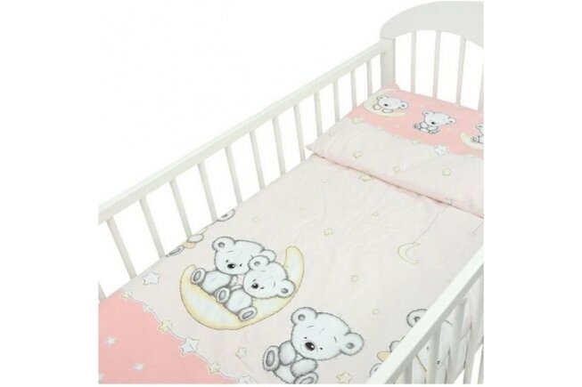 Bedding set 2 pcs Ankras LEON, Pink 1 Bedding set 2 pcs Ankras LEON, Pink 1