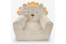 Baby pilow armchair Velvet LION Beige