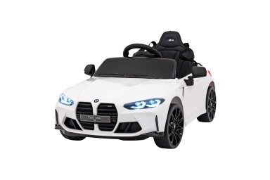 Children's Licensed Electric Car BMW M4, SX2418 - 12V White Children's Licensed Electric Car BMW M4, SX2418 - 12V White