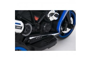 Children's electric motorcycle 01200ST-6V, Blue 12