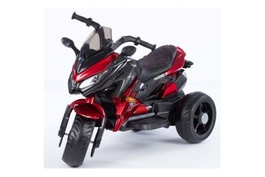Children's electric motorcycle 5188-12V-EVA -Varnished, Red 1