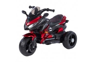 Children's electric motorcycle 5188-12V-EVA -Varnished, Red