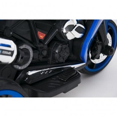 Vaikiškas elektrinis motociklas 01300ST-6V, Blue 12
