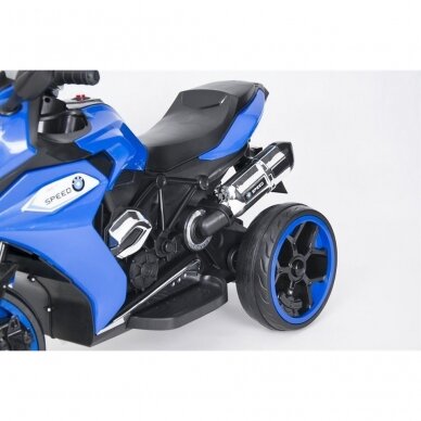 Детский электромотоцикл, 01200ST-6V, Blue 4