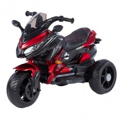 Vaikiškas elektrinis motociklas 5188-12V-EVA -Lakuotas, Red