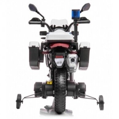 Vaikiškas elektrinis motociklas F850-BMW POLIZEI, 12V - EVA 3