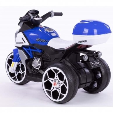 Vaikiškas elektrinis motociklas  T1000 6V, Blue 4