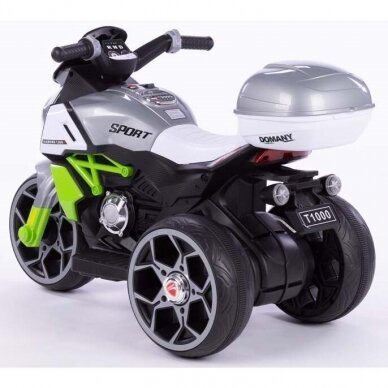 Vaikiškas elektrinis motociklas  T1000 6V, Green 4
