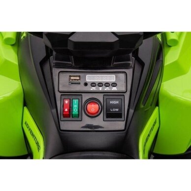 Vaikiškas Elektromobilis Keturratis GTS 1199 QUAD 12V R/C Black 9 Vaikiškas Elektromobilis Keturratis GTS 1199 QUAD 12V R/C Black 9