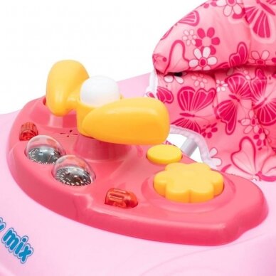 Vaikštynė BabyMix J-888 Pink 4
