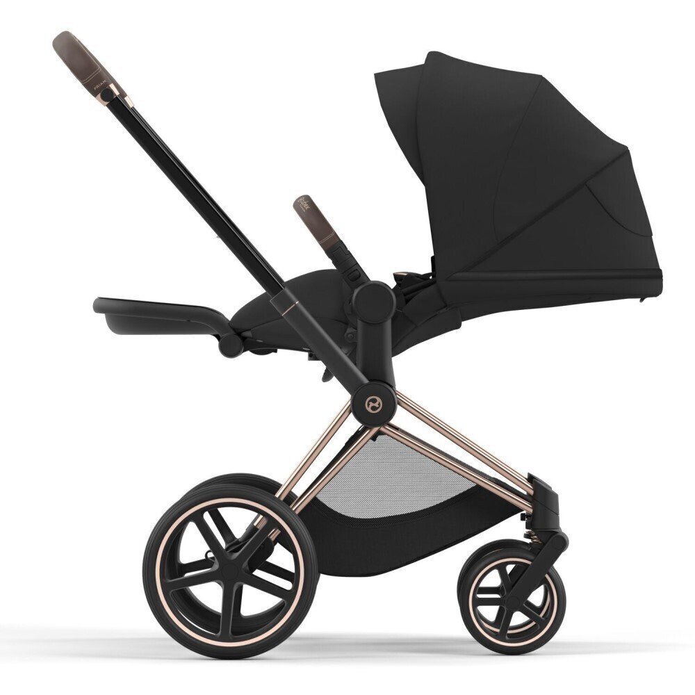 Коляска CYBEX  Priam Style Fold Cot Sepia Black/Frame Matt Black 2in1 12