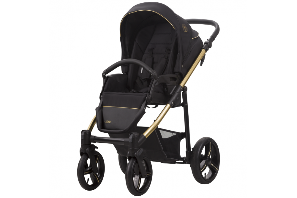 Stroller Bebetto NICO ESTILO Golden, 2in1 1 Stroller Bebetto NICO ESTILO Golden, 2in1 1