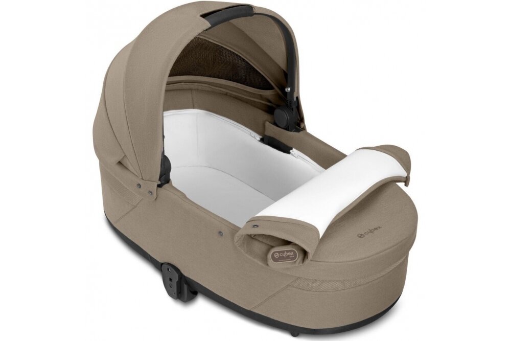 Cybex Balios S Lux Pushchair + Cot, Almond Beige 3 Cybex Balios S Lux Pushchair + Cot, Almond Beige 3
