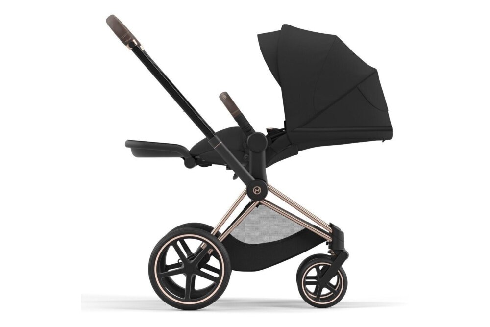 Stroller Cybex Priam V5 Sepia Black/Frame Rose Gold 5 Stroller Cybex Priam V5 Sepia Black/Frame Rose Gold 5