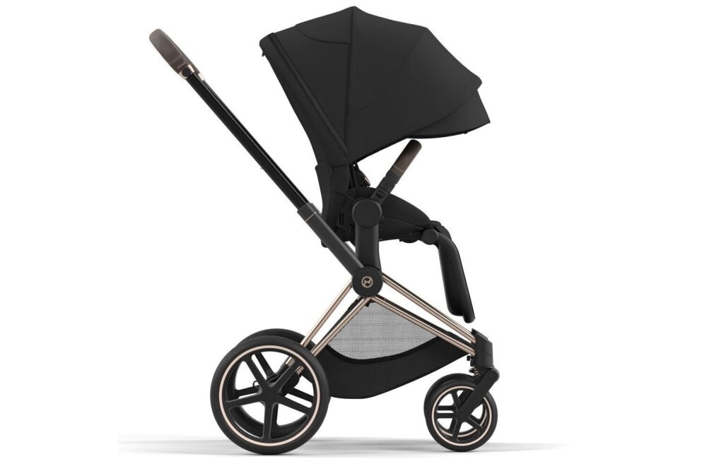 Stroller Cybex Priam V5 Sepia Black/Frame Rose Gold 1 Stroller Cybex Priam V5 Sepia Black/Frame Rose Gold 1