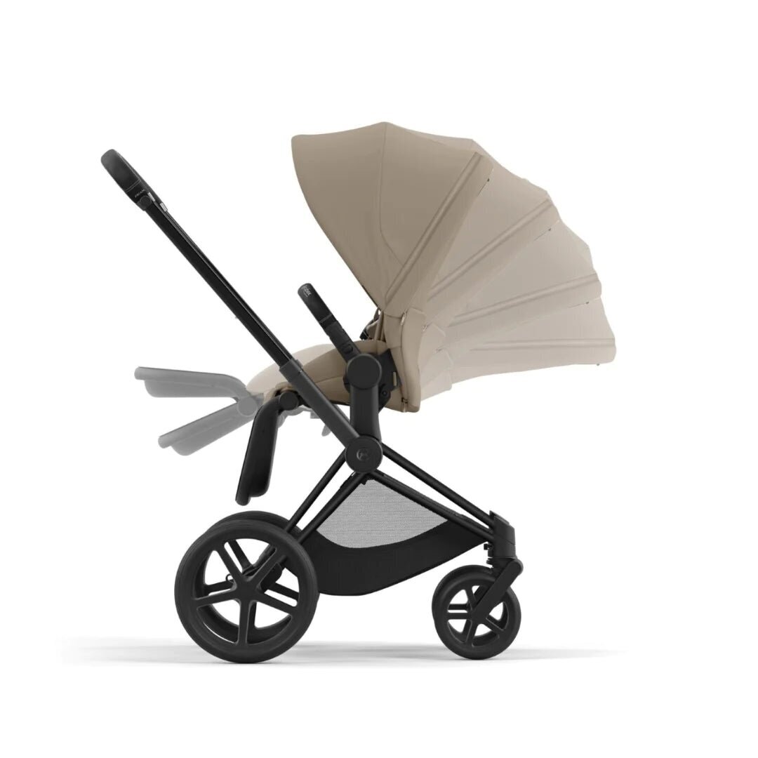Коляска CYBEX Priam Style Fold Cot Cozy Beige/Frame Matt Black 2in1 13 Коляска CYBEX Priam Style Fold Cot Cozy Beige/Frame Matt Black 2in1 13