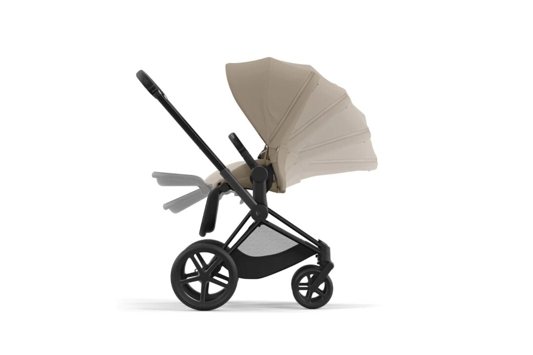 Stroller CYBEX  Priam Style Fold Cot Cozy Beige/Frame Rose Gold 2in1 11