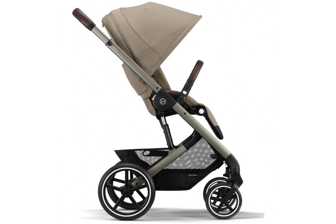 Cybex Balios S Lux Pushchair + Cot, Almond Beige 7 Cybex Balios S Lux Pushchair + Cot, Almond Beige 7