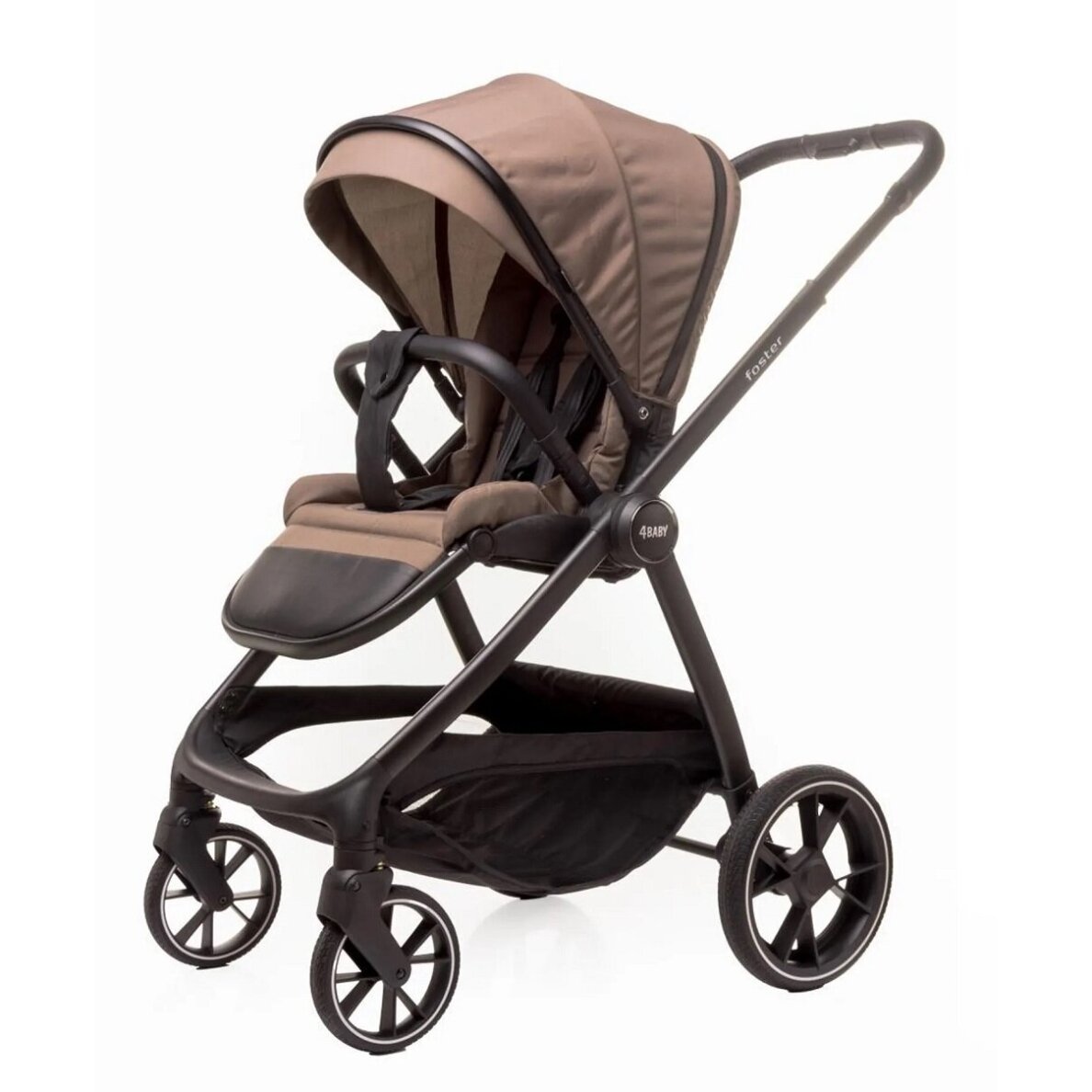 Vežimėlis 4baby FOSTER Mokka Vežimėlis 4baby FOSTER Mokka