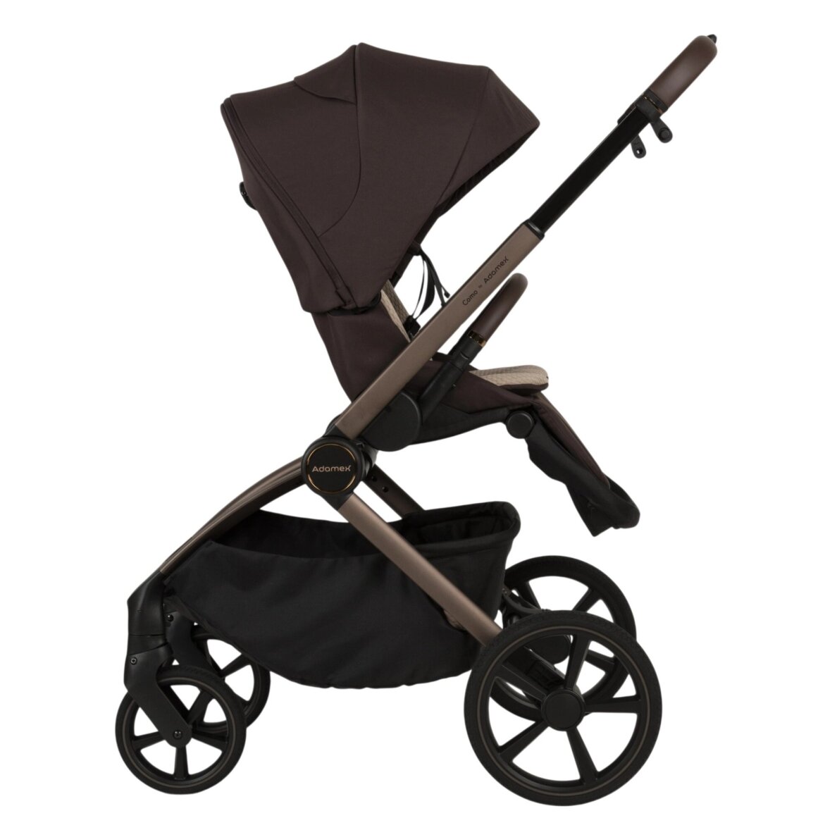Vežimėlis  Adamex COMO CHOCOLATE BROWN 2in1 6