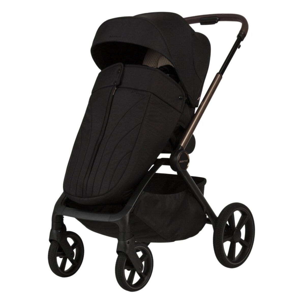 Коласка Adamex Adamex COMO Satin Carbon 2in1 4 Коласка Adamex Adamex COMO Satin Carbon 2in1 4