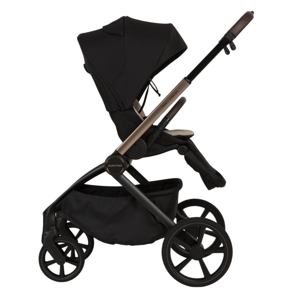 Коласка Adamex Adamex COMO Satin Carbon 2in1 7