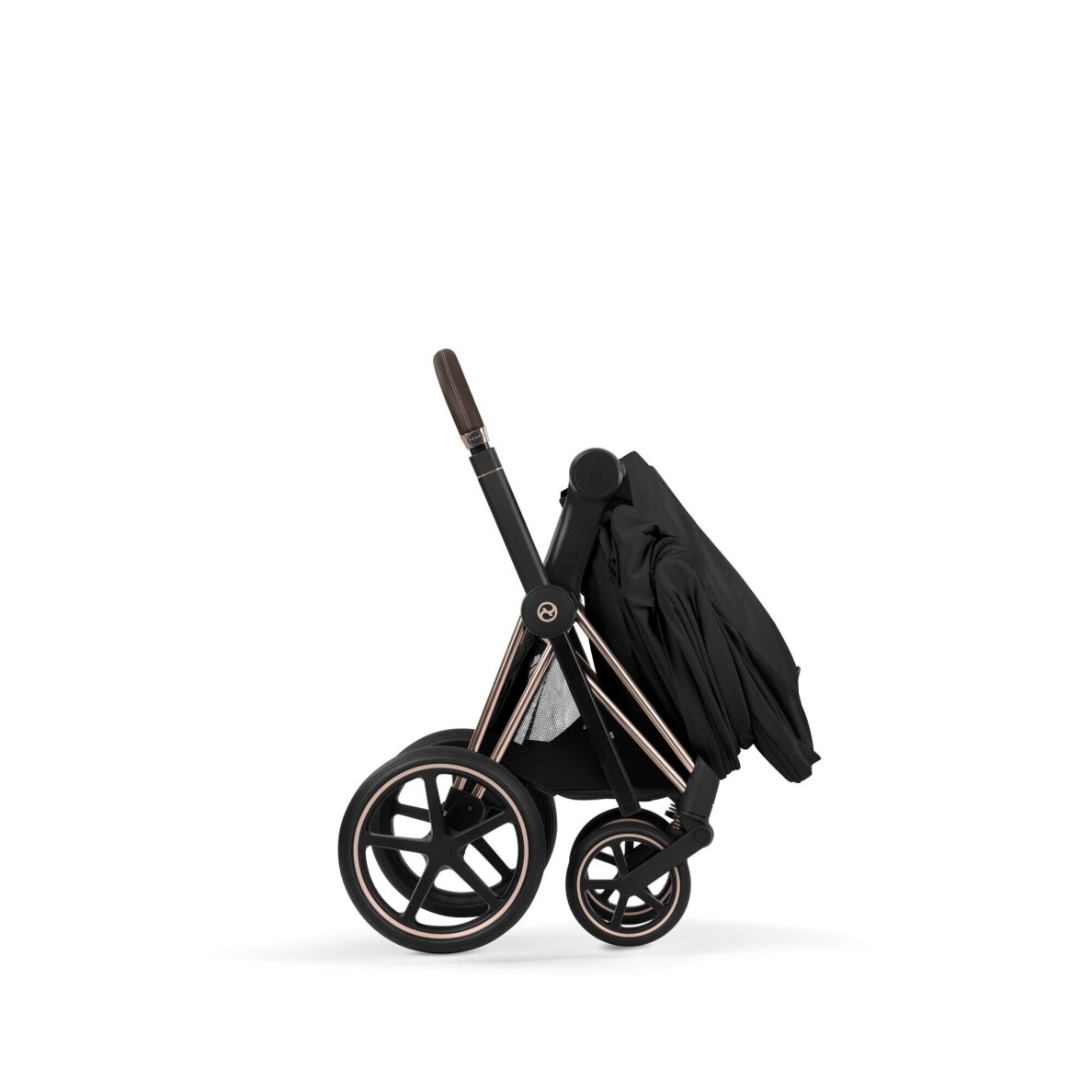 Коляска CYBEX  Priam Style Fold Cot Sepia Black/Frame Matt Black 2in1 6