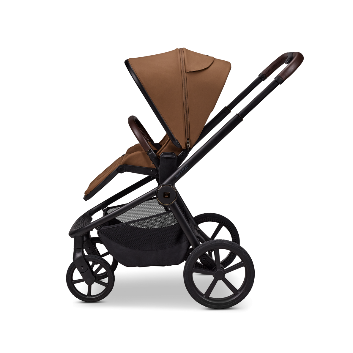 Vežimėlis susilankstantis su lopšiu Moon RESEA FOLD 2in1, Cognac 7 Vežimėlis susilankstantis su lopšiu Moon RESEA FOLD 2in1, Cognac 7