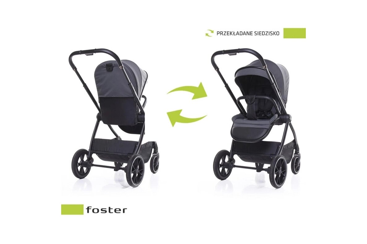 Pushair 4baby FOSTER Graphite 1