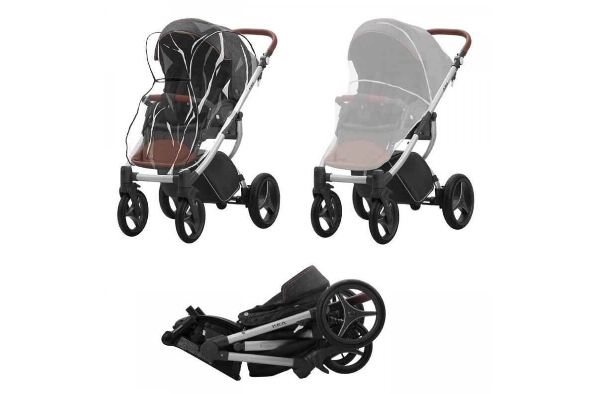 Stroller Bebetto LUCA PRO 37, 2in1 15