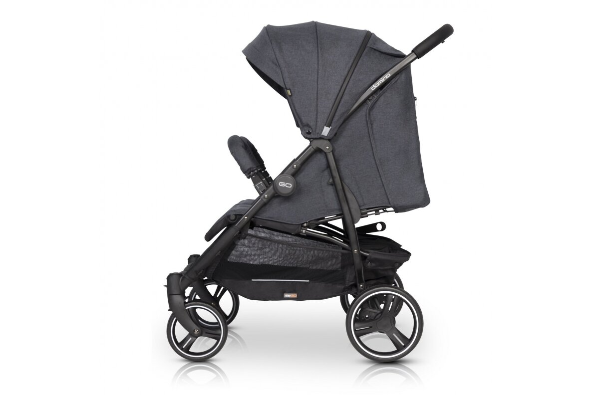 Twin pushchair Euro-Cart DOBLO Iron 1 Twin pushchair Euro-Cart DOBLO Iron 1